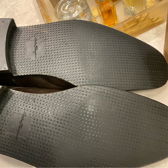 Salvatore Ferragamo Brown Calf Leather Cap Toe Oxford Dress Shoes, Men’s Sz 12 D - Picture 13 of 16